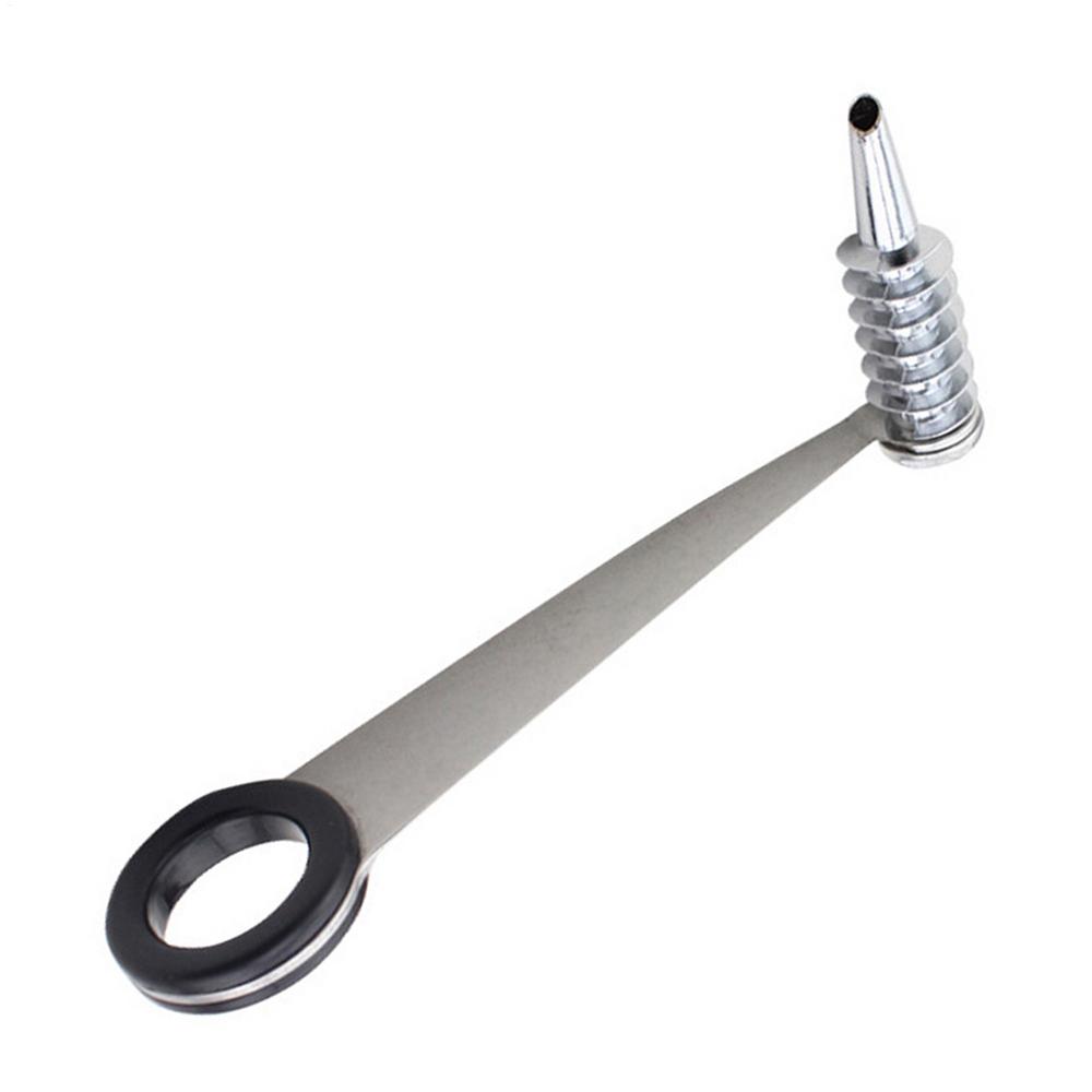 Спиральный картофелерезка Спиральная нарезка Спиральная резка Портативная спиральная резка для овощей Огурец Картофель Морковь Слайсер Резак серебряный